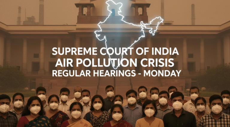 Delhi NCR Air Pollution: Supreme Court to Hold Regular Hearings Amid Rising Smog