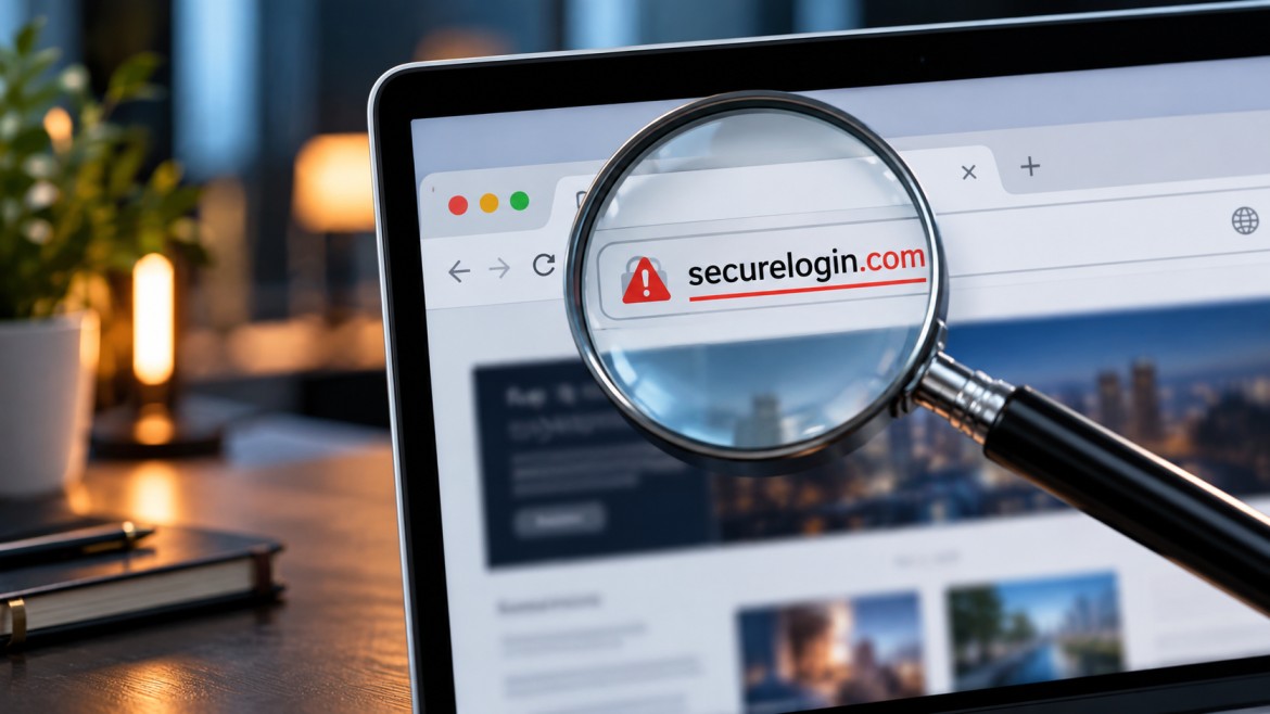 how to check if a link is fake banner and security guide